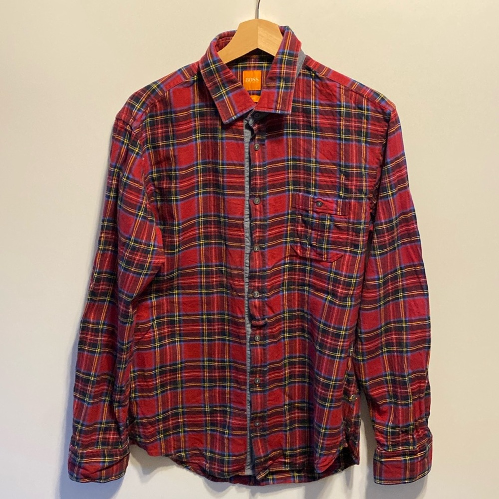 Stylish Hugo Boss flannel